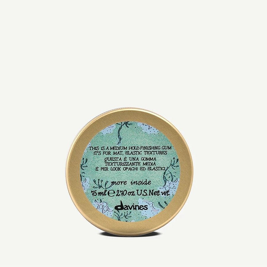 Davines More Inside Medium Hold Finishing Gum for Texture 75 ml