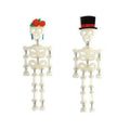 Day of the Dead Skeleton Earrings by Laliblue | PRE-ORDER SHIPS IN 2-3 WEEKS