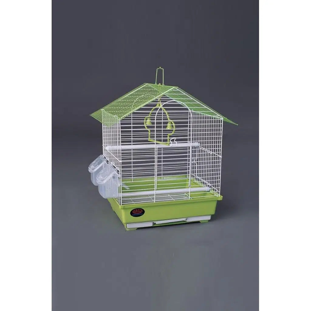 Dayang Colorful Roofed Pet Cage for Small Birds 30x23x39 cm