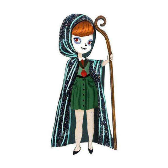 Death Scout Girl Brooch by Laliblue | PRE-ORDER SHIPS IN 2-3 WEEKS
