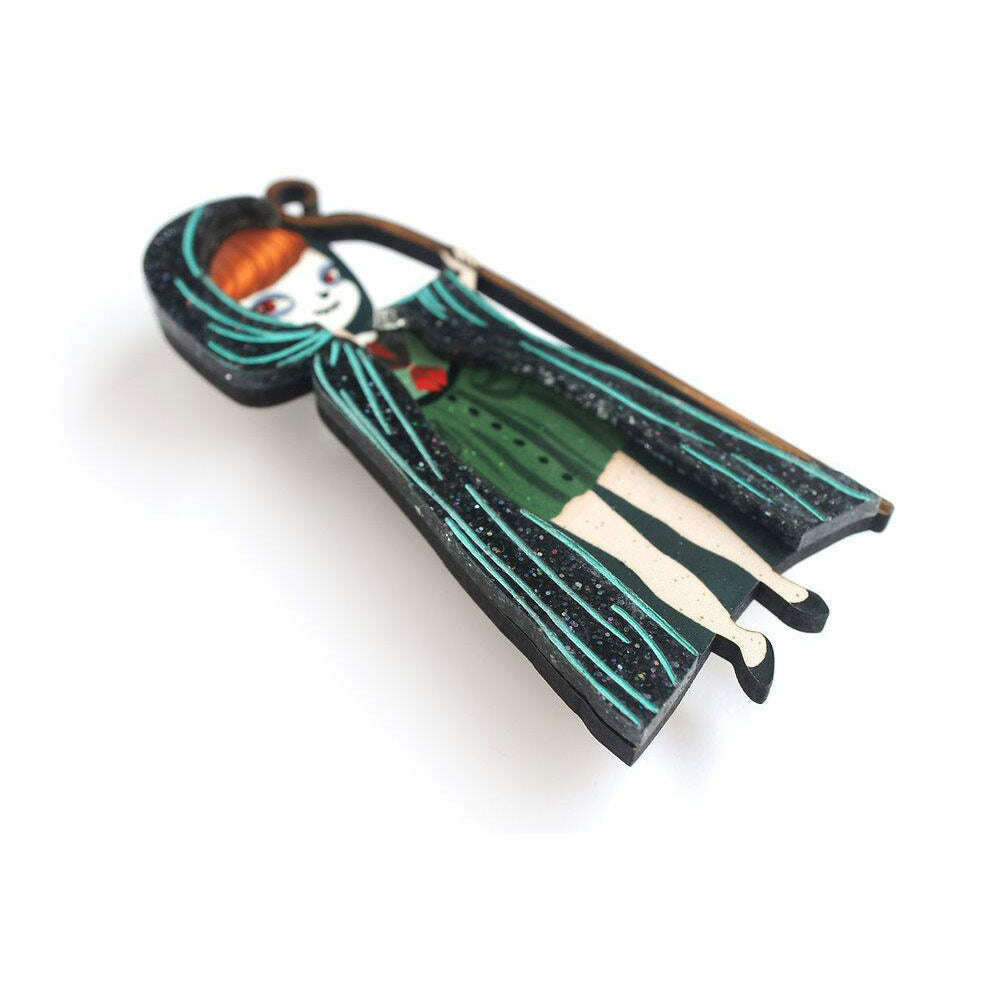 Death Scout Girl Brooch by Laliblue | PRE-ORDER SHIPS IN 2-3 WEEKS