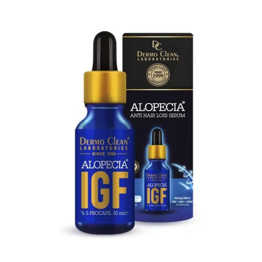 Dermo Clean IGF Serum Set with Dermaroller 3 x 30ml