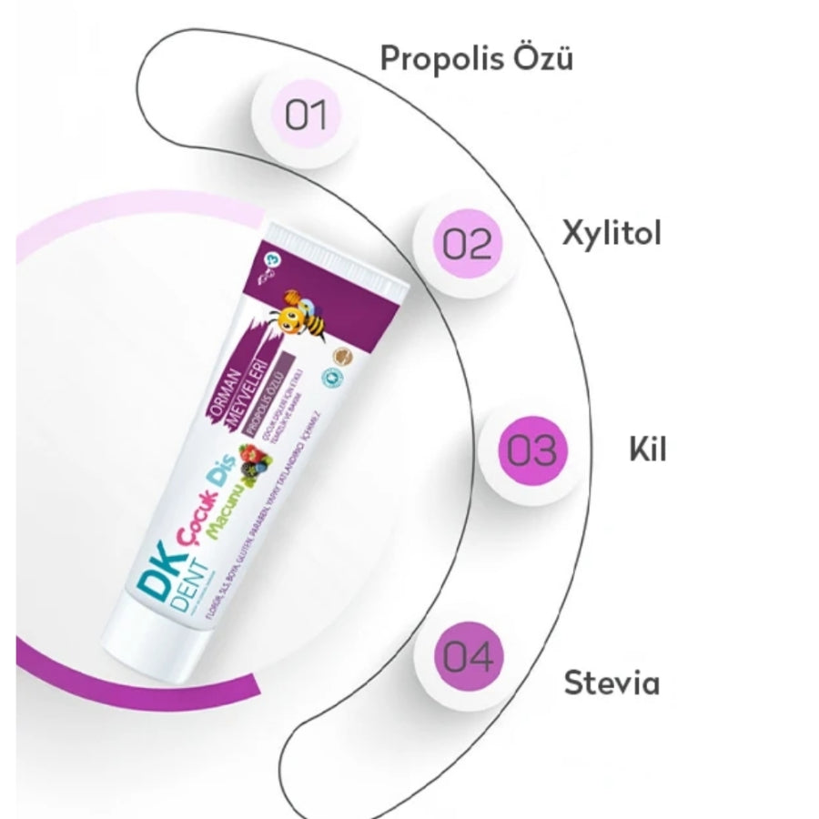 Dermokil DK Dent Forest Fruit Kids Toothpaste 50 ml