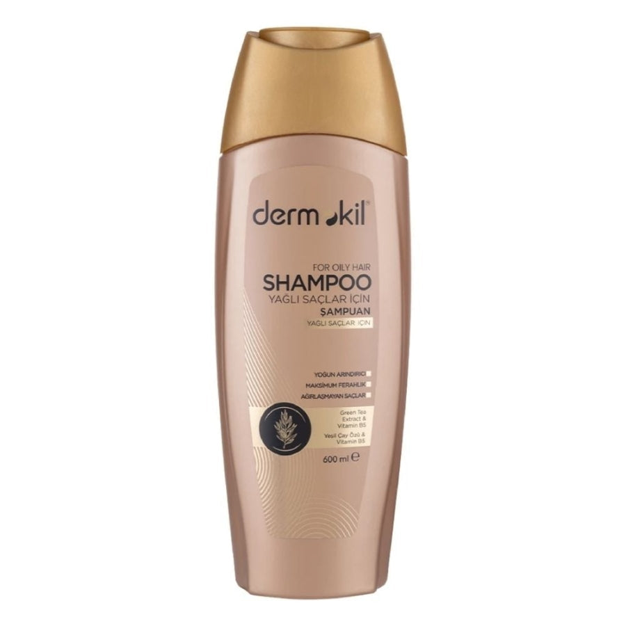 Dermokil Oily Hair Shampoo Sebum Balancing Formula 600ml