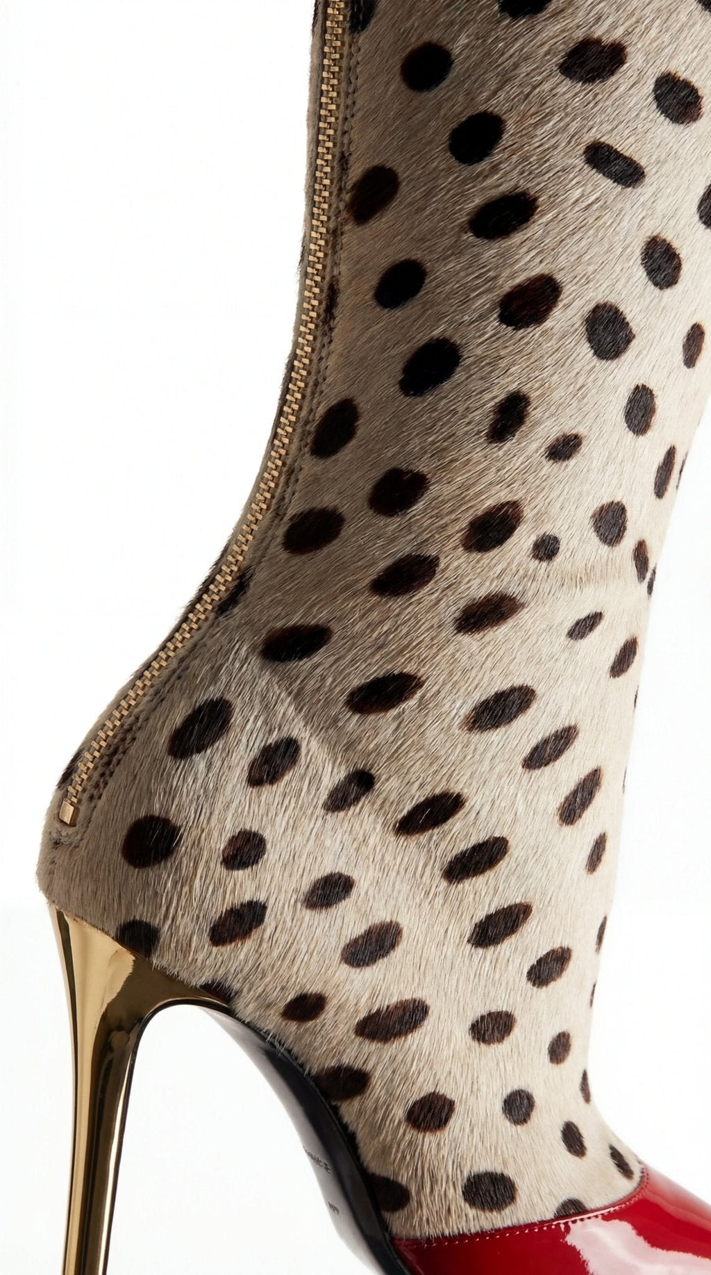 Devenir Pony Hair Knee-High Boot