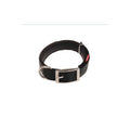Doca Woven Soft Dog Collar Durable Black 60 cm