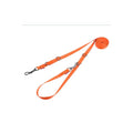 Doca Soft Woven Dog Leash and Tie-Out Orange 1.5x270 cm