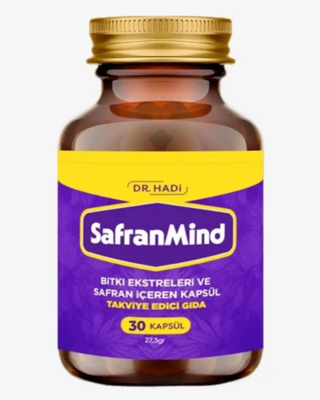 Dr.Hadi SafranMind Saffron Extract Supplement 30 Capsules