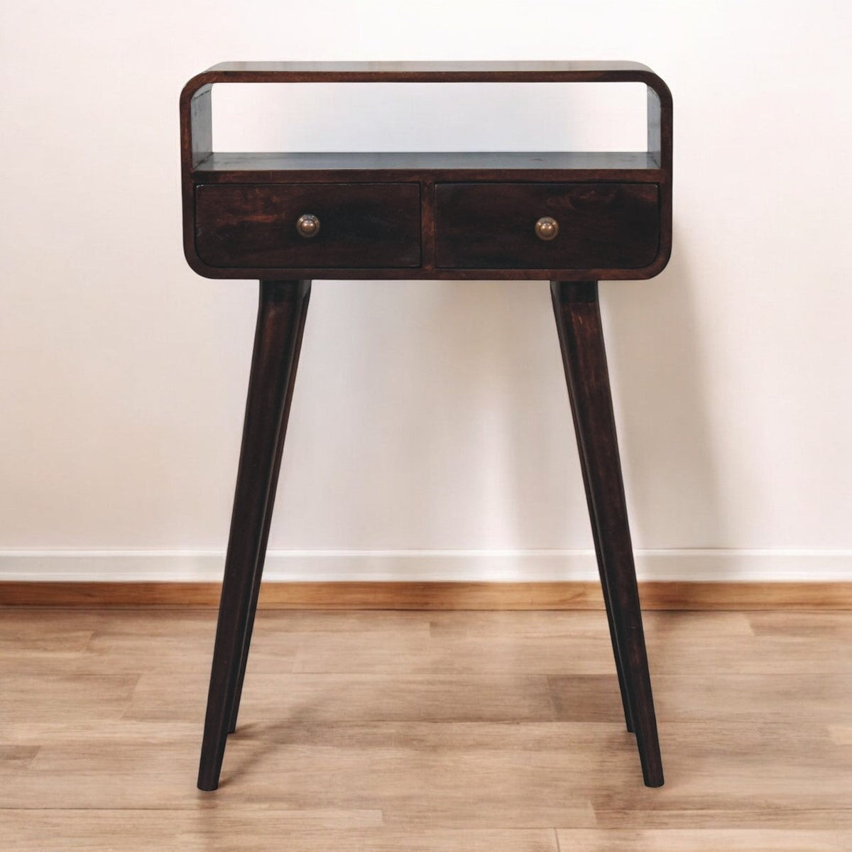Solid Wood Mini California Console Table