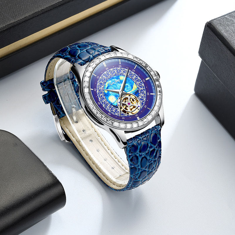 VAN GOGH Automatic Mechanical Men's Watch Artist Compass Series