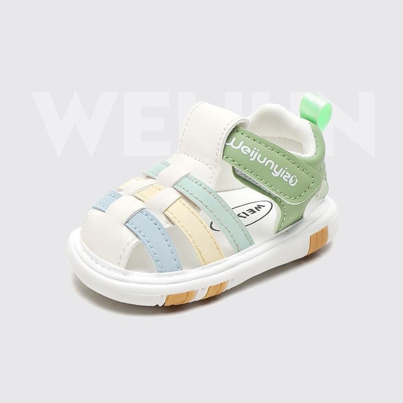 Boys Non-slip Soft-soled Mesh Shoes