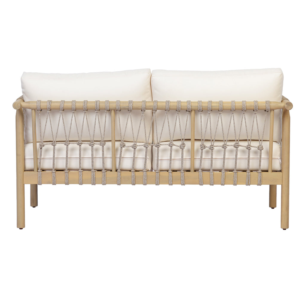 Outdoor Acacia Wood 3-Piece Furniture Set