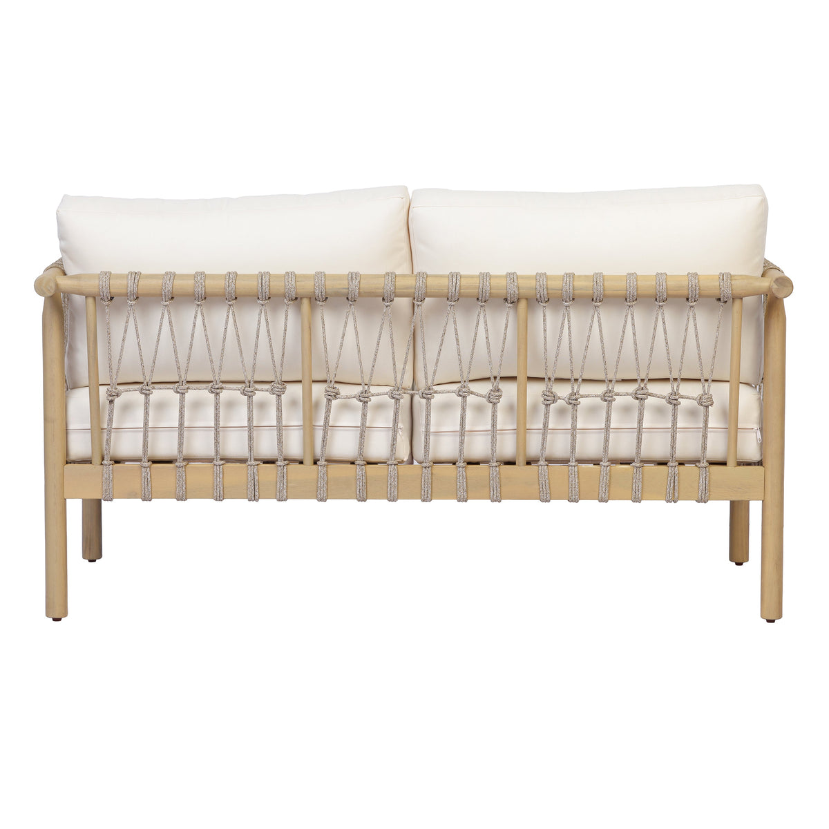 Light Teak Acacia Wood Patio Seating