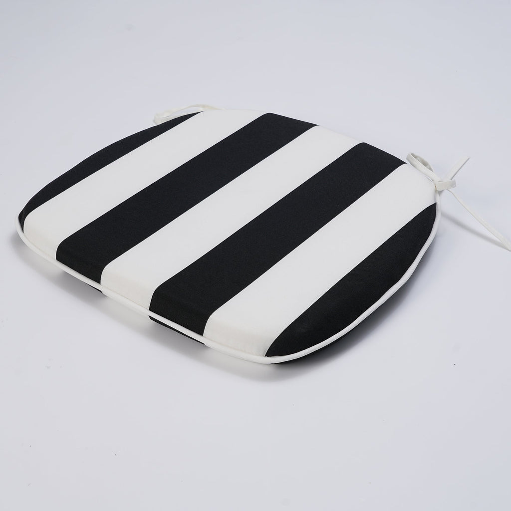 Water-Repellent U-Shape Thick Foam Seat Cushions - Set of 4