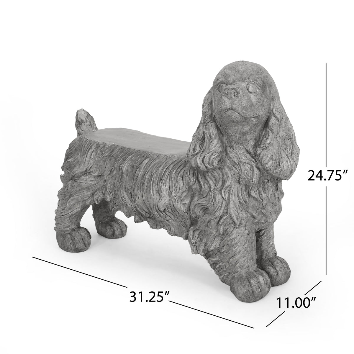 Cocker Spaniel Dog Statue