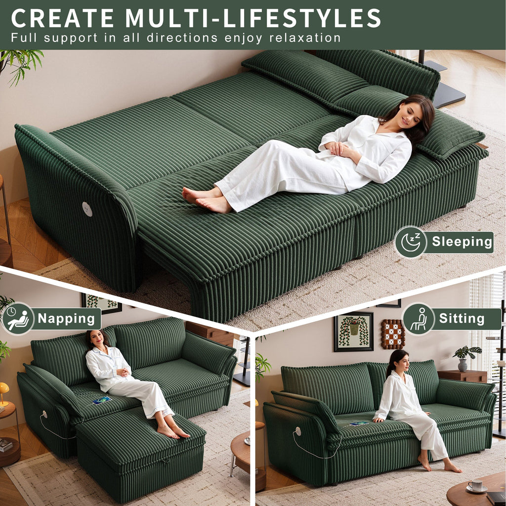 Multi-Functional Convertible Sofa Bed