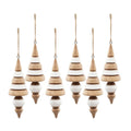 Eucalyptus Icicle Ornament, Set of 6