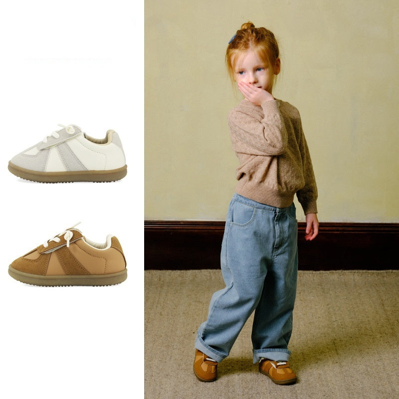 Retro Velcro Sneakers For Boys And Girls