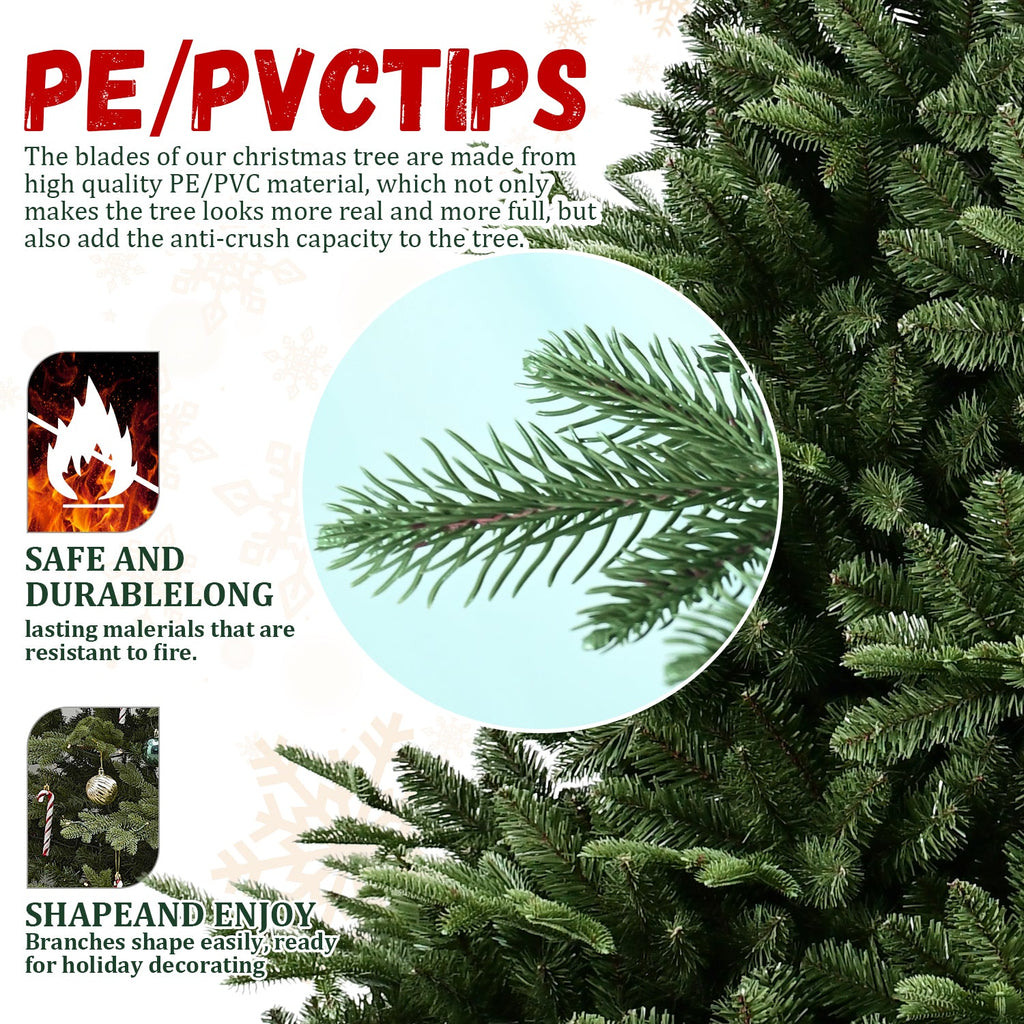 Full-Shaped 4FT Christmas Tree with 714 Tips