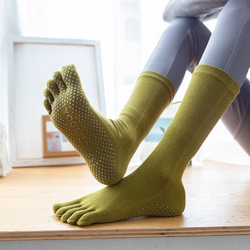Mid-calf Yoga Socks For Women Winter Season