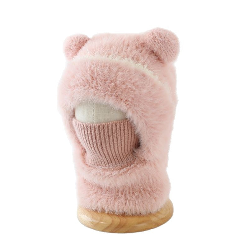 Warm, Windproof Knitted Wool Hat With Earflaps