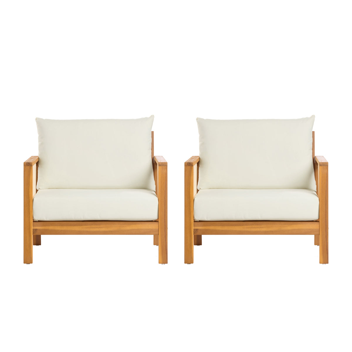 Outdoor Club Chair Set of 2