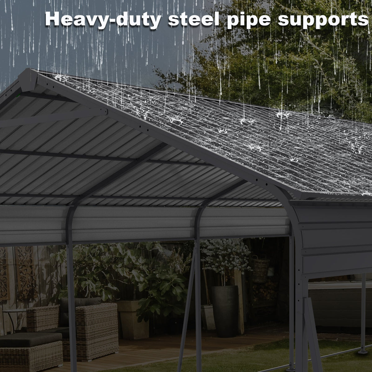 Heavy Duty Metal Carport