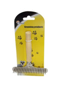 Eastland Wooden Handle Dematting Comb with 20 Pins