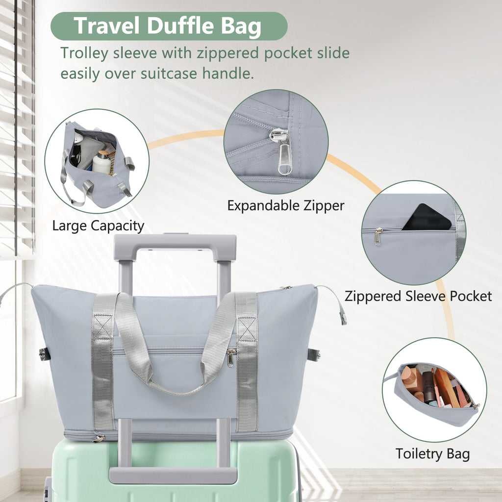 20 Inch Carry On Luggage Set 3 Piece with Spinner Wheels