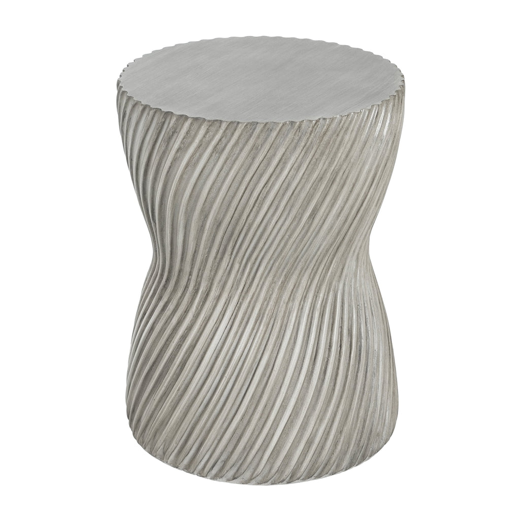 Outdoor MGO Concrete Hourglass Side Table
