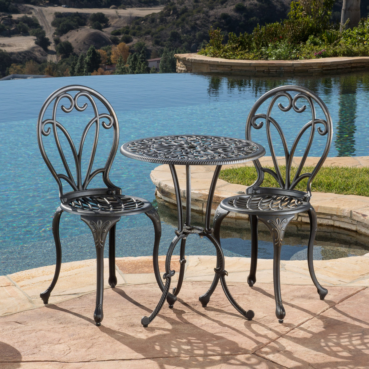 Thomas 3PC Cast Bistro Set