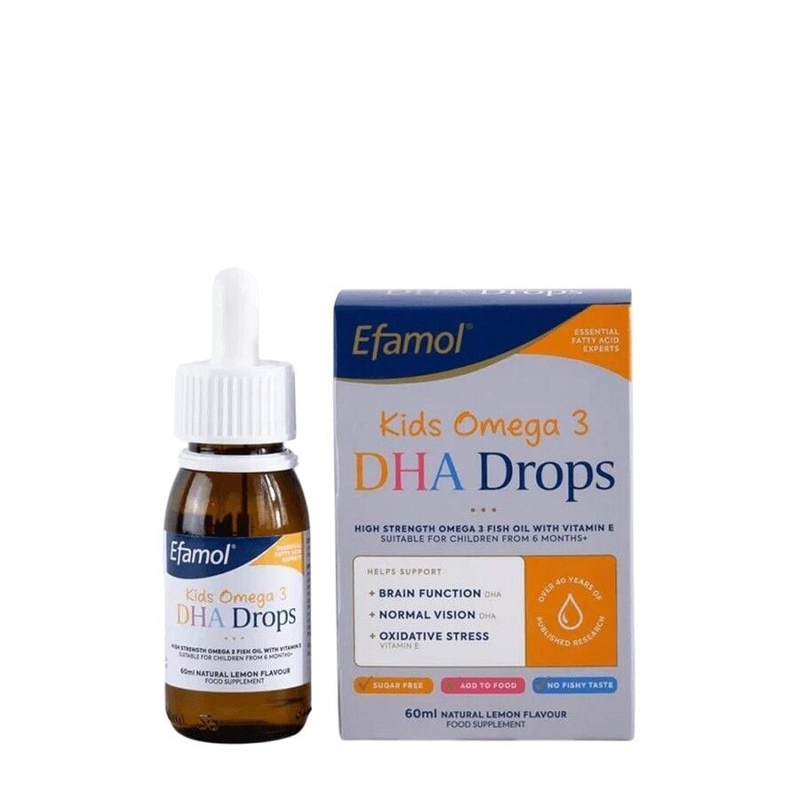 Efamol Kids Omega 3 DHA Drops for Brain Support 60 ml