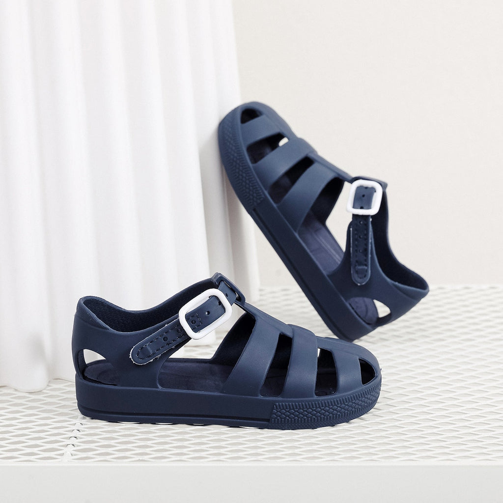 Childrens Velcro-Strap Non-Slip Waterproof Beach Shoes