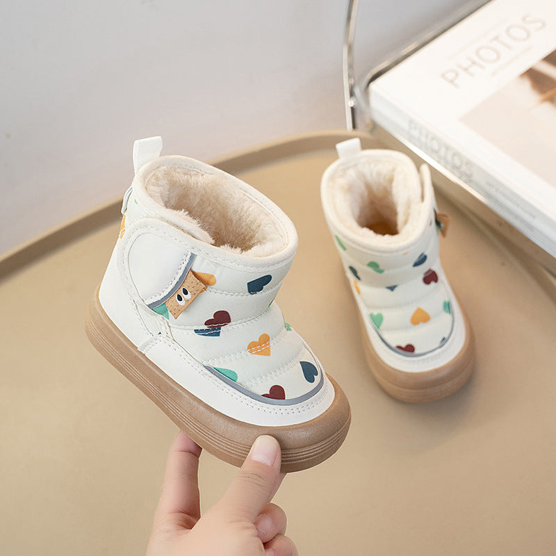 Waterproof Non-slip Warm Cotton Boots For Kids