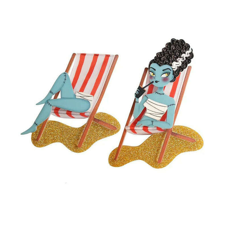 Elsa Sitting in Hammocks Brooches by Laliblue | PRE-ORDER SHIPS IN 2-3 WEEKS