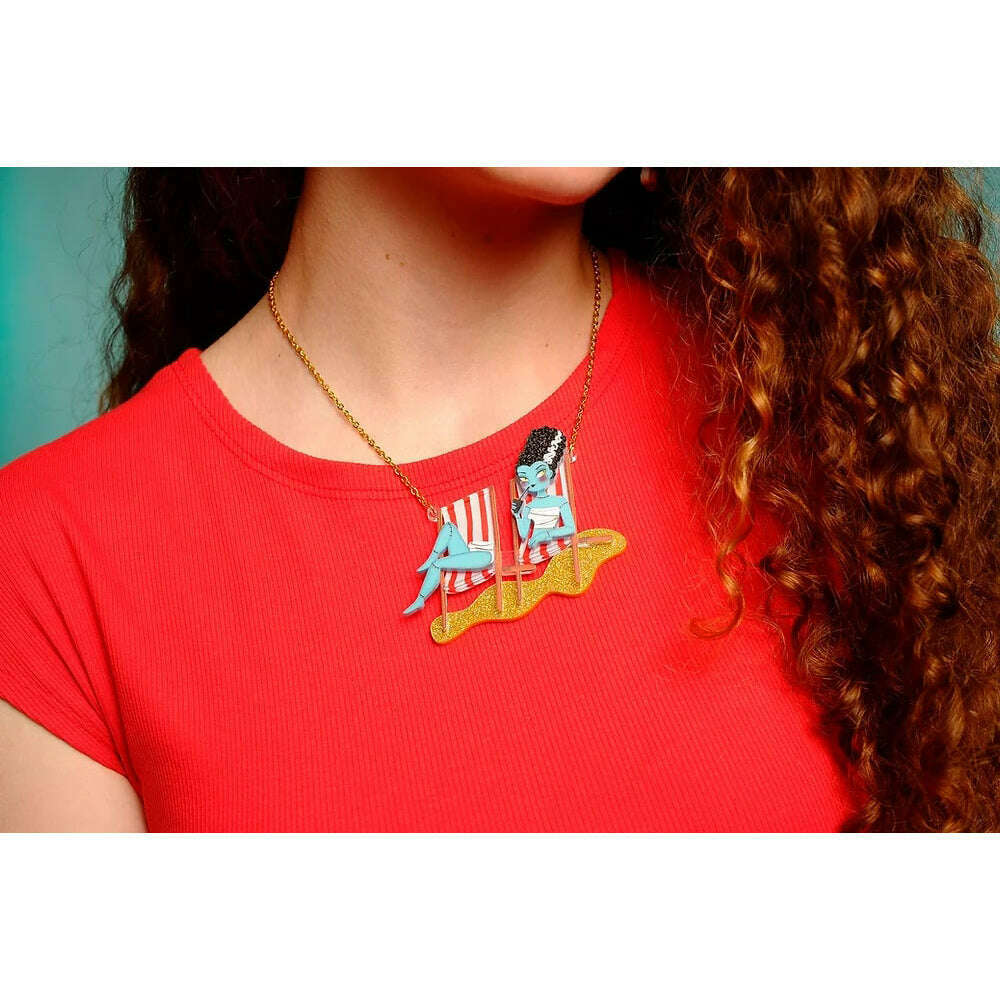 Elsa Sitting in Hammocks Necklace by Laliblue | PRE-ORDER SHIPS IN 2-3 WEEKS