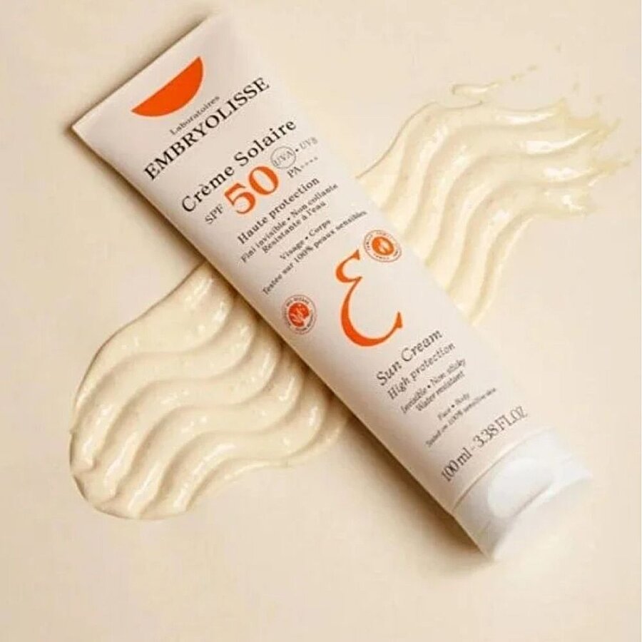 Embryolisse Sun Creme Solaire SPF50 High Protection 100ml