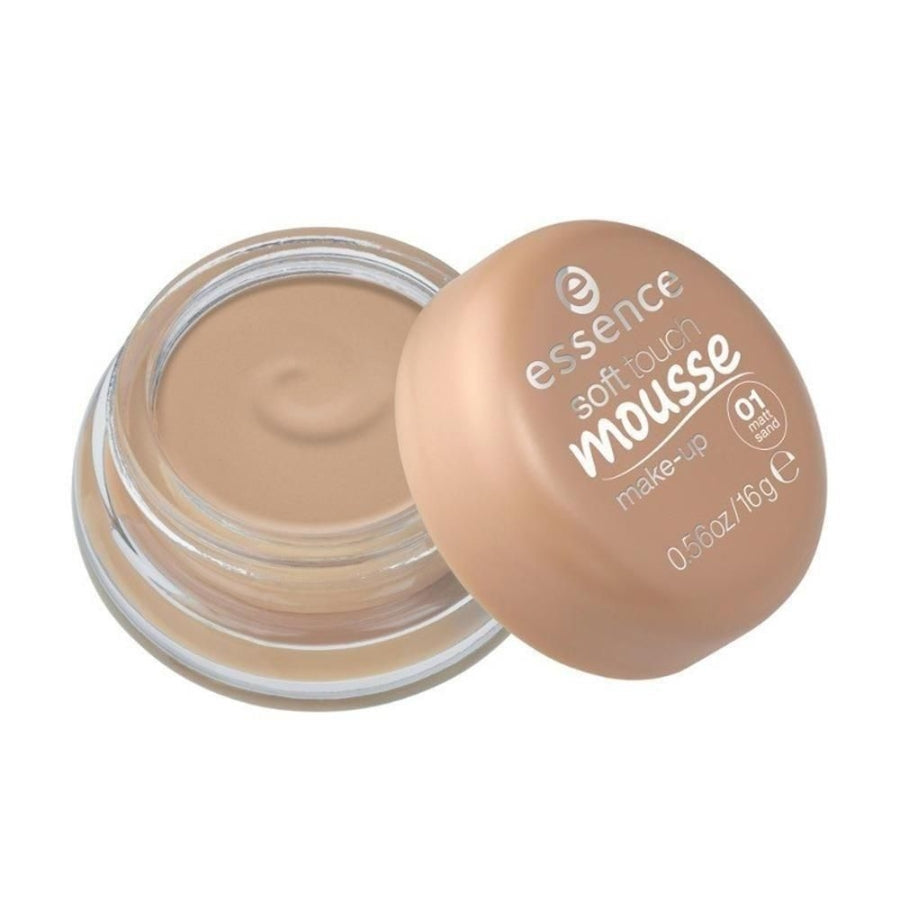 Essence Soft Touch Mousse Matt Sand 01 Foundation 16g