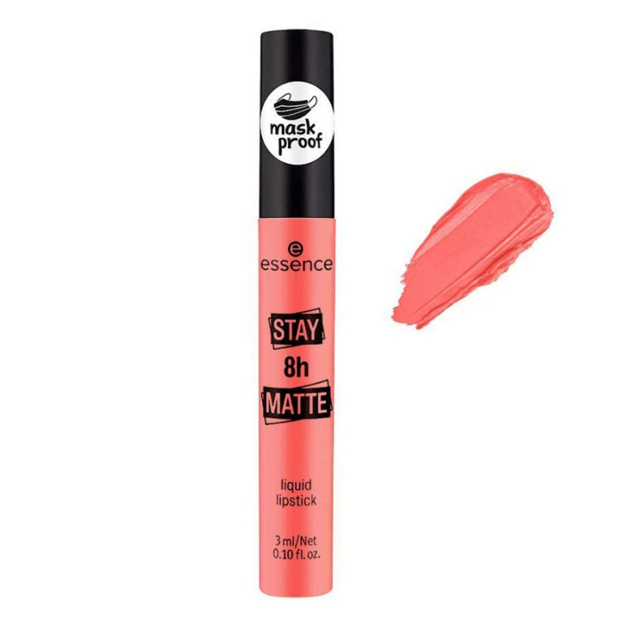Essence Stay 8h Matte Liquid Lipstick No:03 Soft Rose 3ml