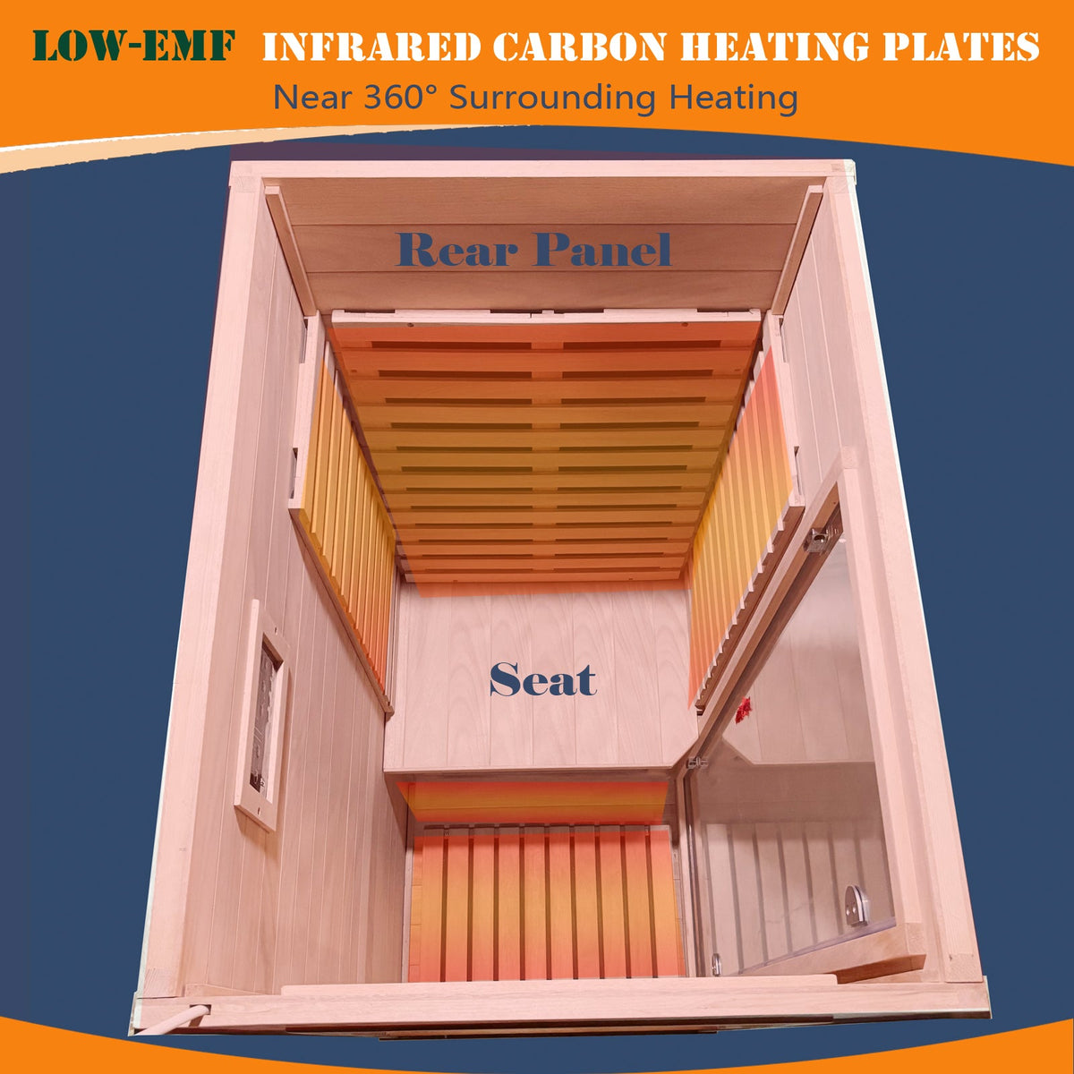 Infrared Indoor Dry Sauna Room