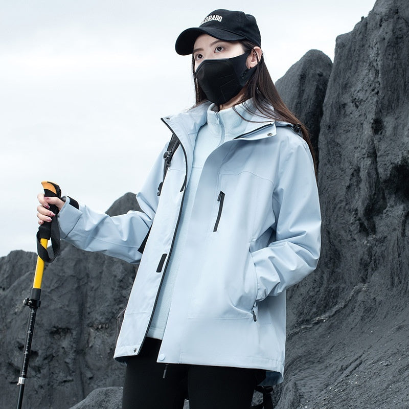 Mens And Womens 3-in-1 Shell Jacket