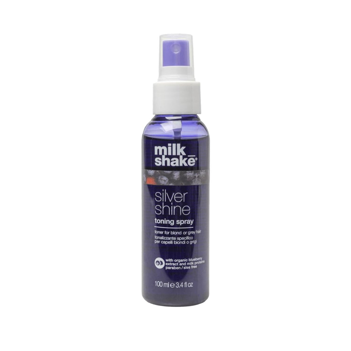 milk_shake Silver Shine Toning Spray for Blonde & Grey Hair 100 ml