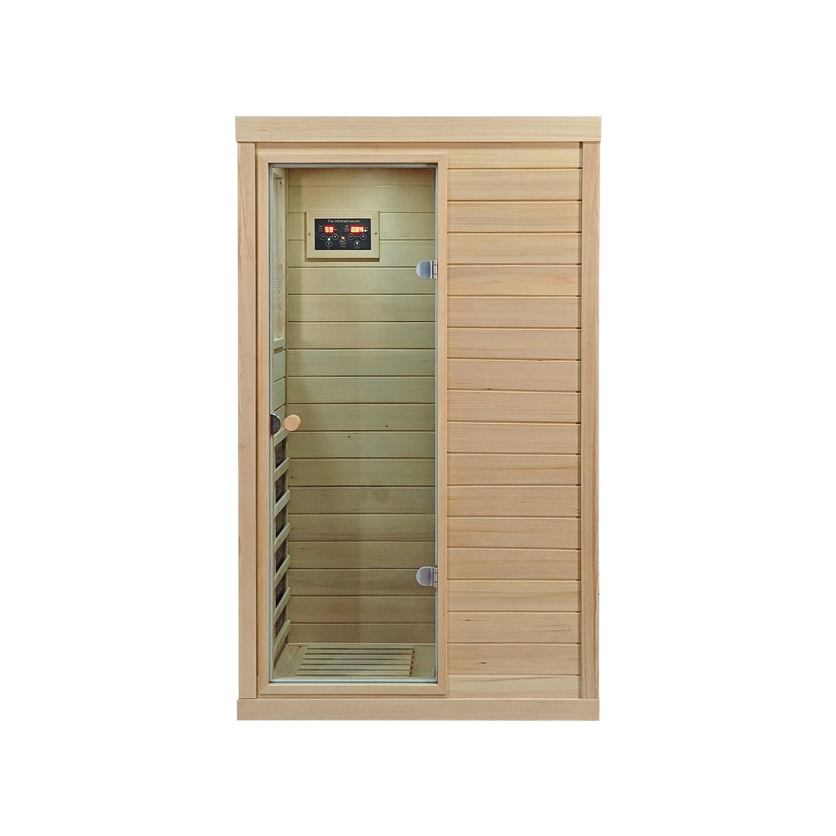 Canadian Hemlock One Person Far Infrared Sauna Room