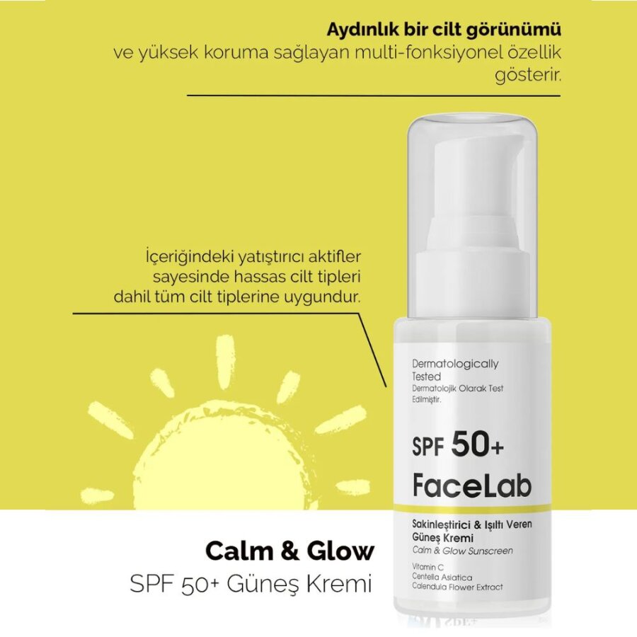 Facelab Soothing & Radiance Vitamin C & Centella SPF50+ 50ml