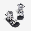 2026 Summer New Girls Roman Sandals, Bow Princess Style Soft Sole Non-slip Kids Roman Boots, Korean Fashion