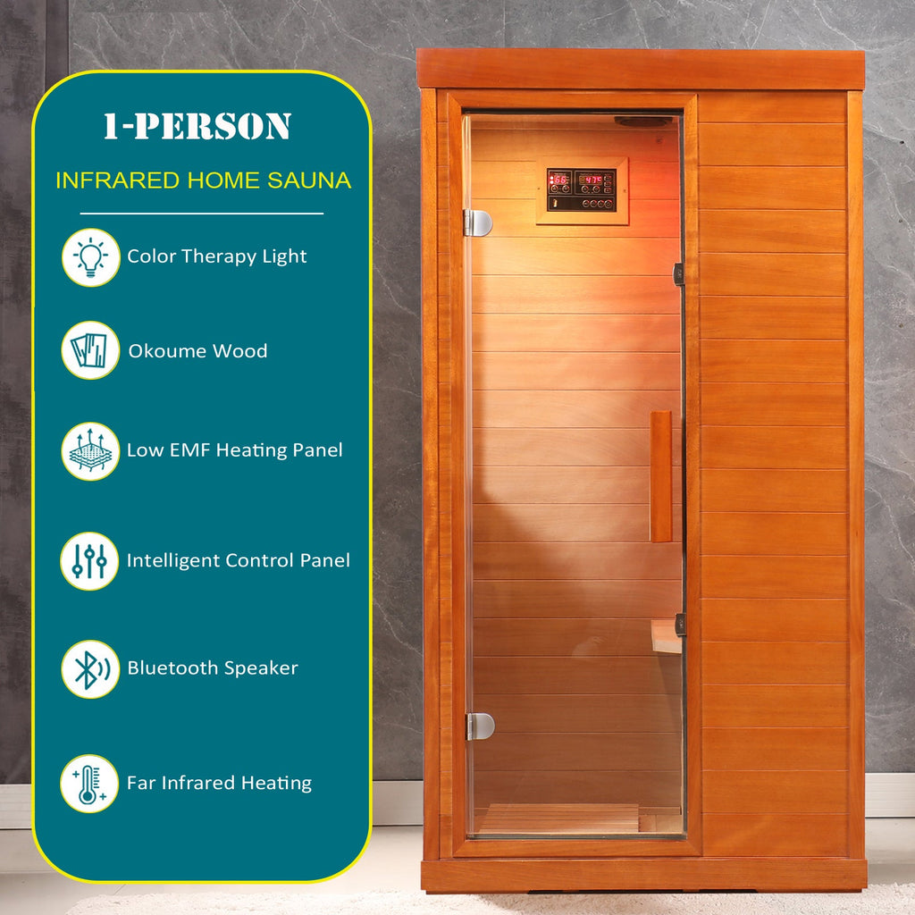 Far Infrared Sauna Room Indoor Low EMF