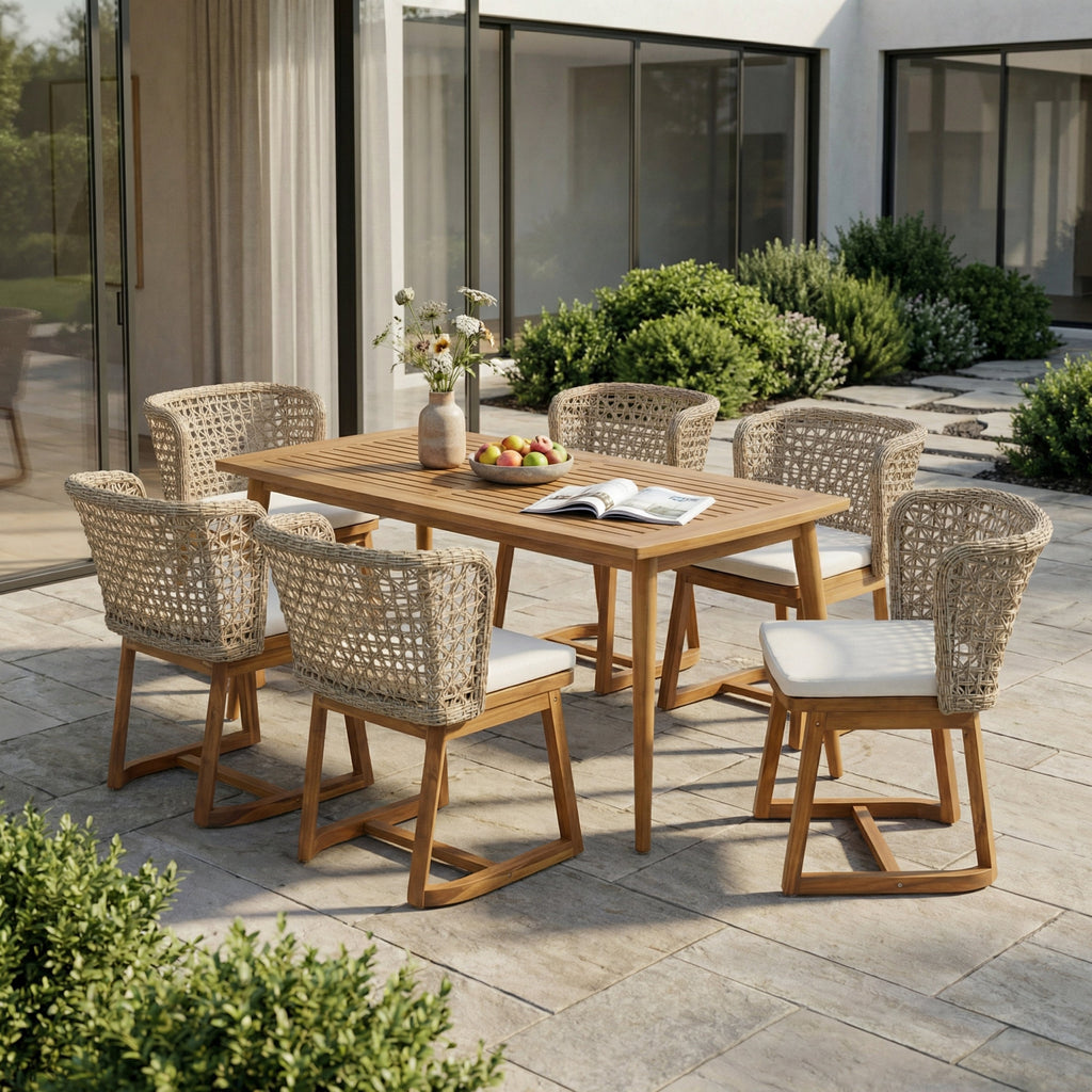 7-Piece Outdoor Patio Dining Set