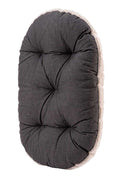 Ferplast 55 4 Relax Brown & Beige Plush Pet Bed