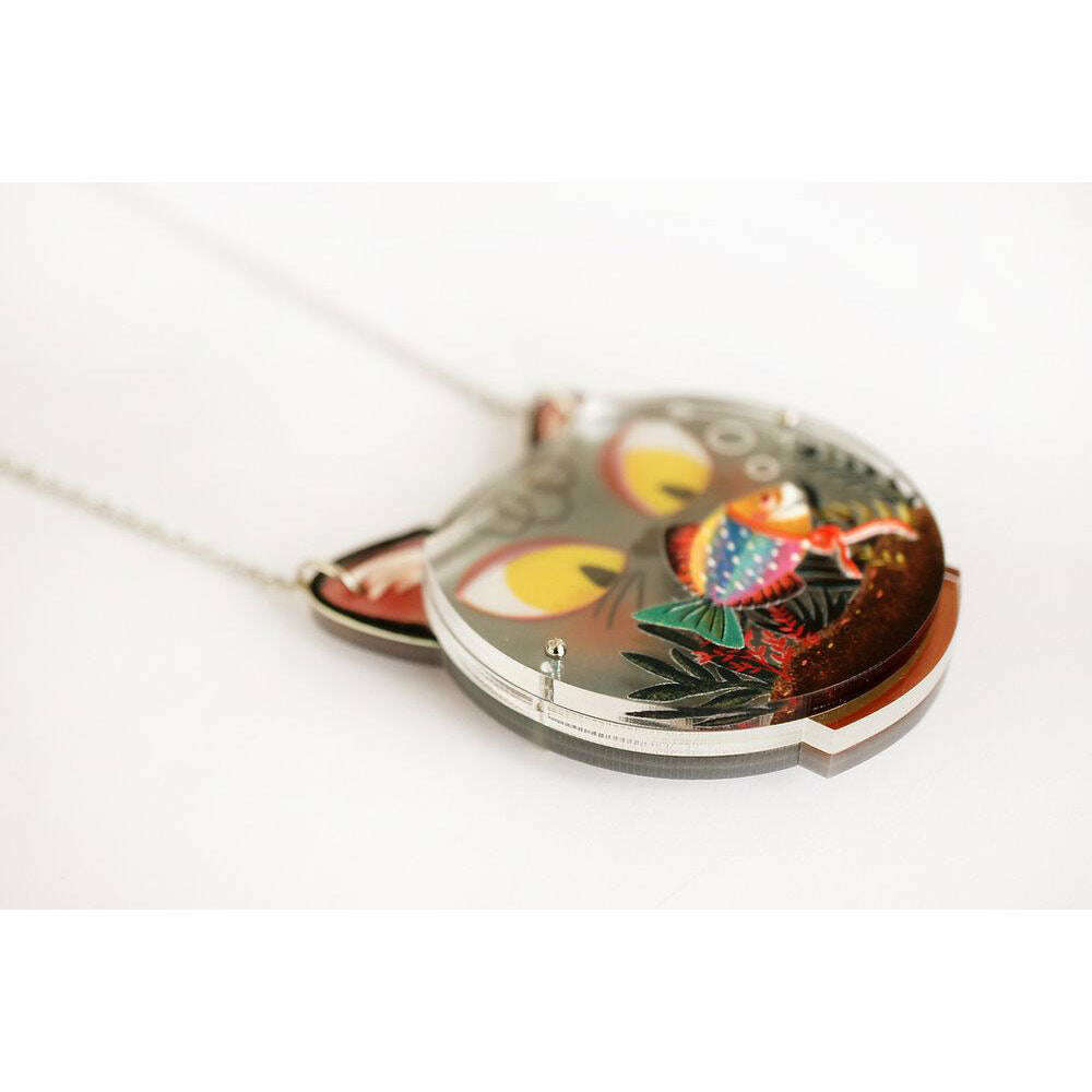 Fishbowl Necklace With Cat by Laliblue | PRE-ORDER SHIPS IN 2-3 WEEKS