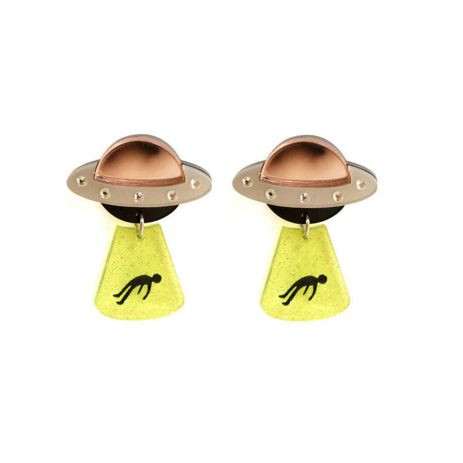Flying Saucer Earrings by Laliblue | PRE-ORDER SHIPS IN 2-3 WEEKS